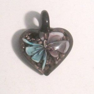 Murano Glass Heart Pendant